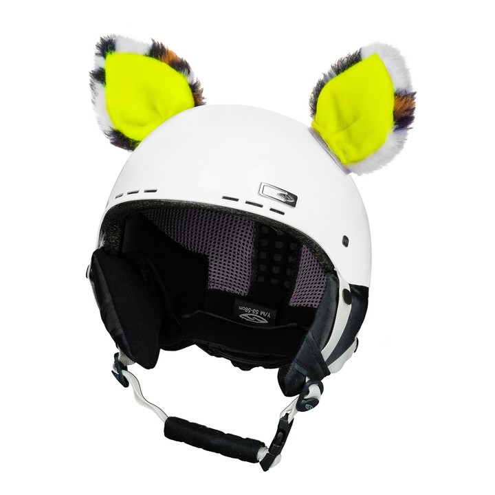 Crazy Ears Neon Yellow Cat 6 Worm Up